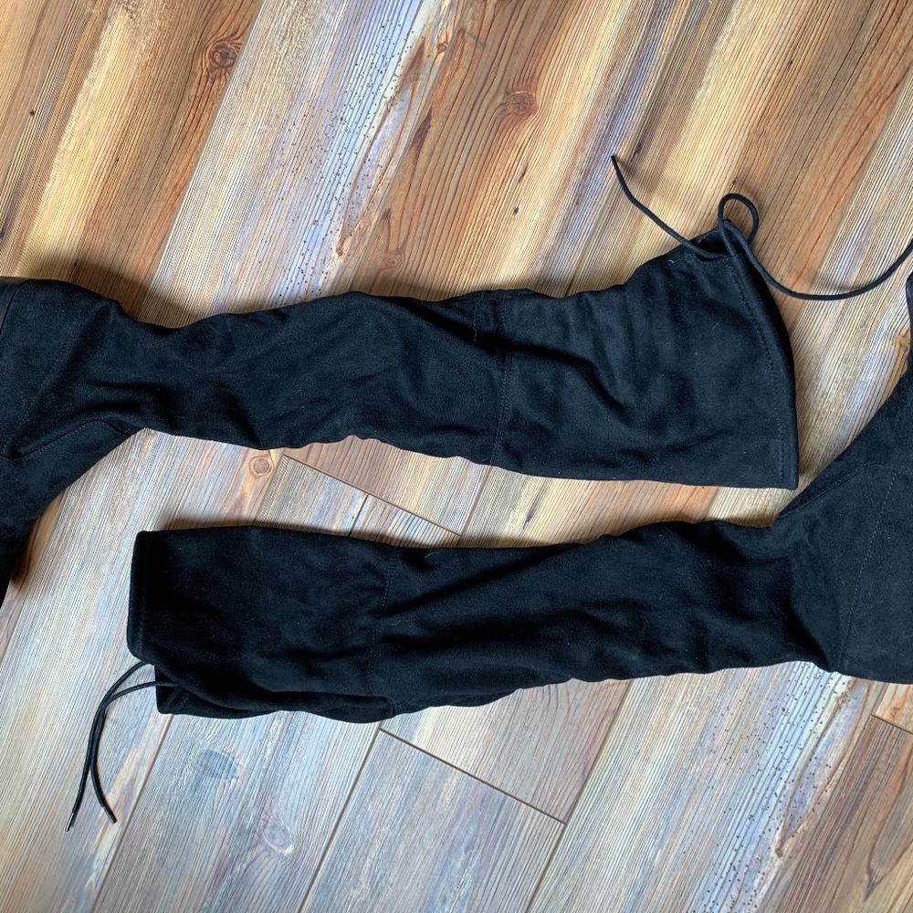 Nordstrom Black Over the Knee Boots